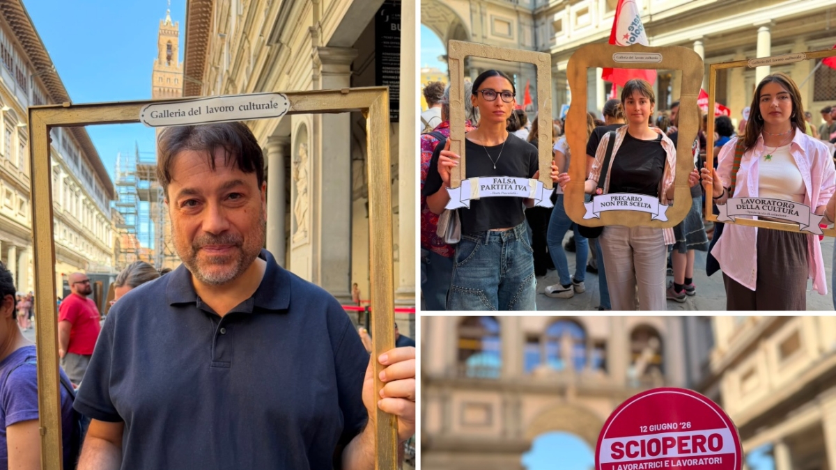 Sciopero dei precari, Uffizi aperti a metà. Montanari: «Inutile guardare Botticelli se disprezziamo chi pulisce i bagni»