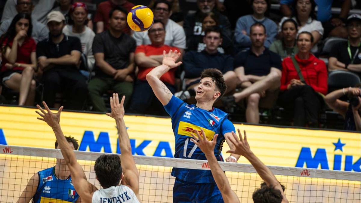 Volley Nations League, Italia-Usa 3-2, che partita Luca Porro