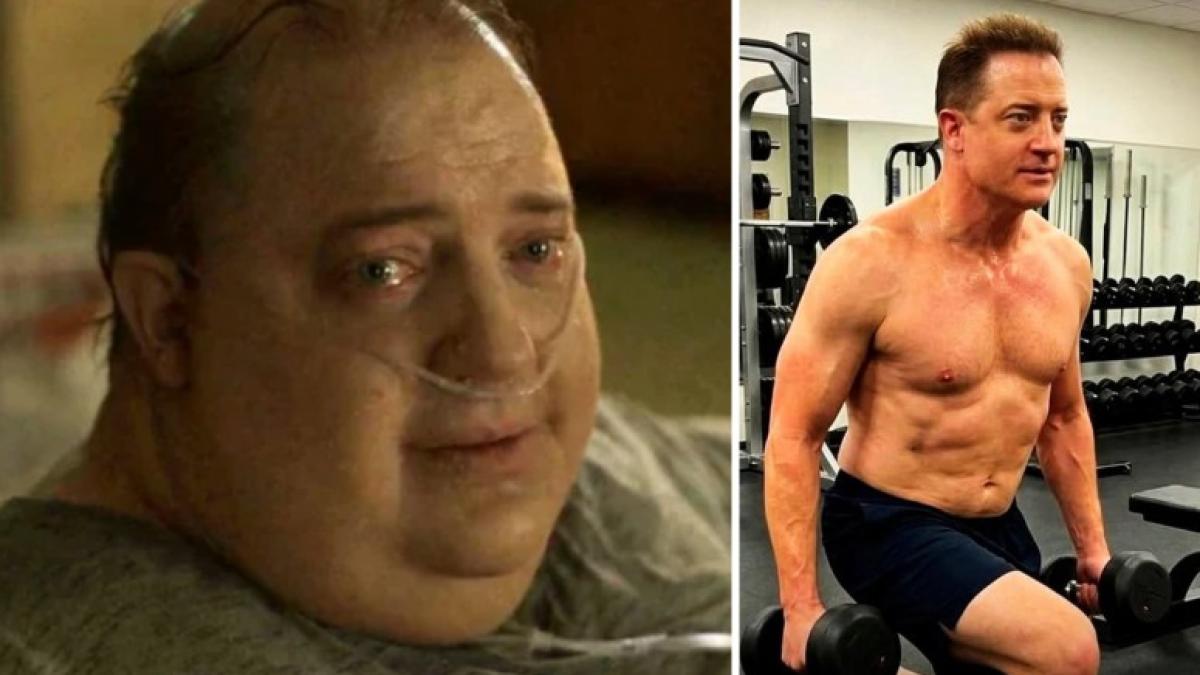 Brendan Fraser foto: trasformazione fisica da The Whale a La Mummia 4