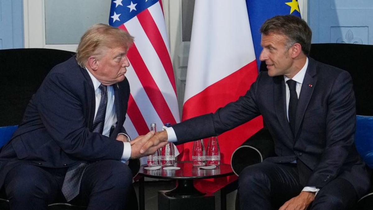 Macron - Trump, le ultime notizie sul bilaterale di oggi al G7 | Trump è al G7, bilaterale con Macron: «Un amico speciale». Meloni è arrivata a Evian