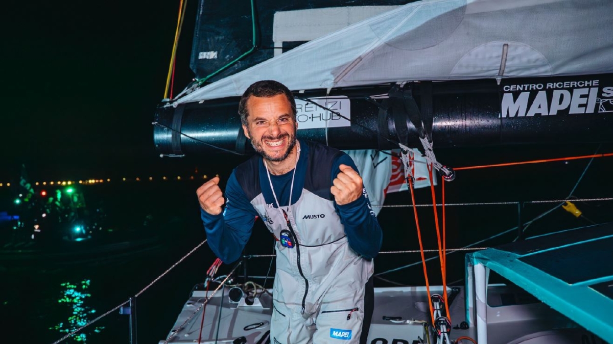 Ambrogio Beccaria vince la Vendée Arctique con Allagrande Mapei: primo italiano a riuscirci
