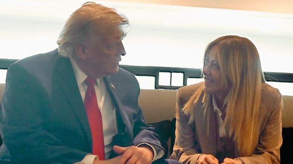 Meloni a Evian per il G7: «Ampie convergenze, anche su Kiev. Con Trump rapporto immutato»