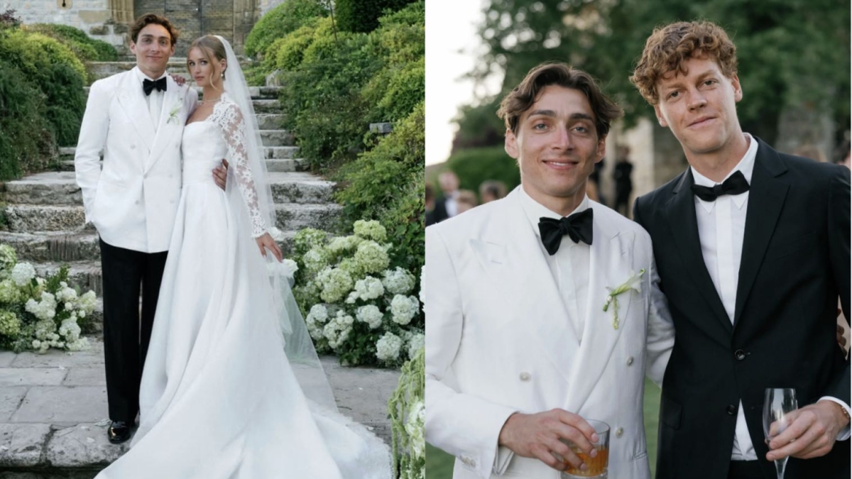 Duplantis, matrimonio da record con la modella Desiré Inglande: tre giorni di festa, invitati anche Sinner e Laila Hasanovic