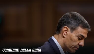 Sánchez, l'autodifesa (con contrattacco) sulla corruzione: «scarica» gli ex collaboratori, si infuria per le accuse a moglie e fratello. E promette: «Andremo avanti»