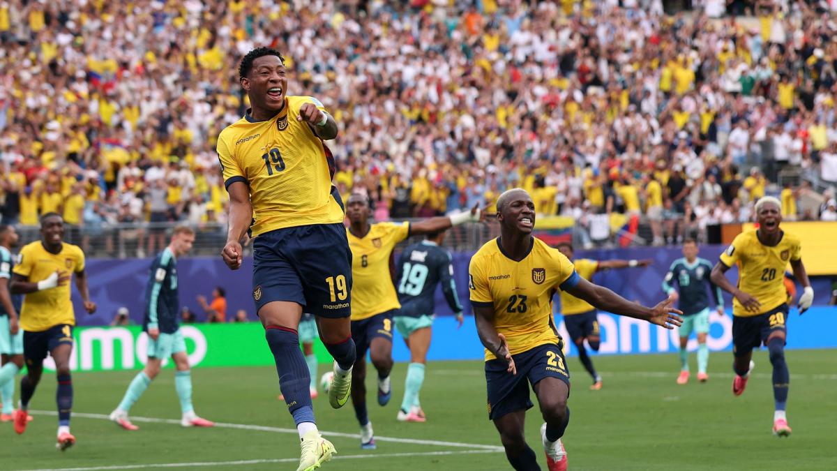 Ecuador-Germania 2-1: gol di Sané, Angulo e Plata
