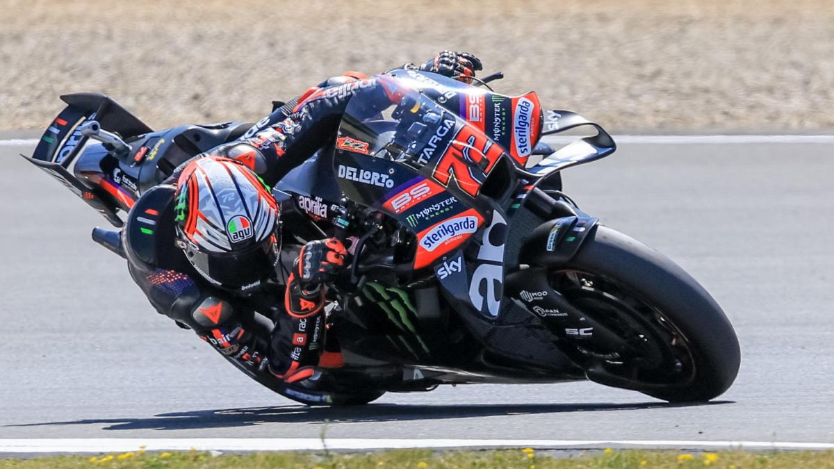 MotoGP Assen, Bezzecchi il più veloce delle prequalifiche, Marc Marquez sesto