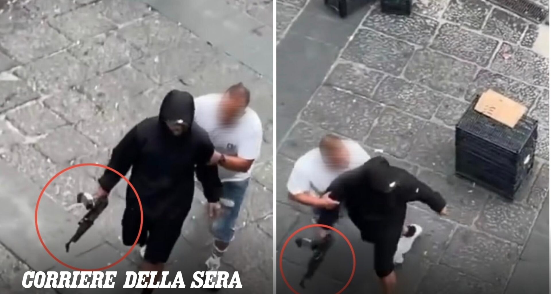 Napoli, pomeriggio di follia a Montesanto: la lite, gli spari tra la folla e l'uomo con il mitra in piazzetta. Nei video scene da «Gomorra»