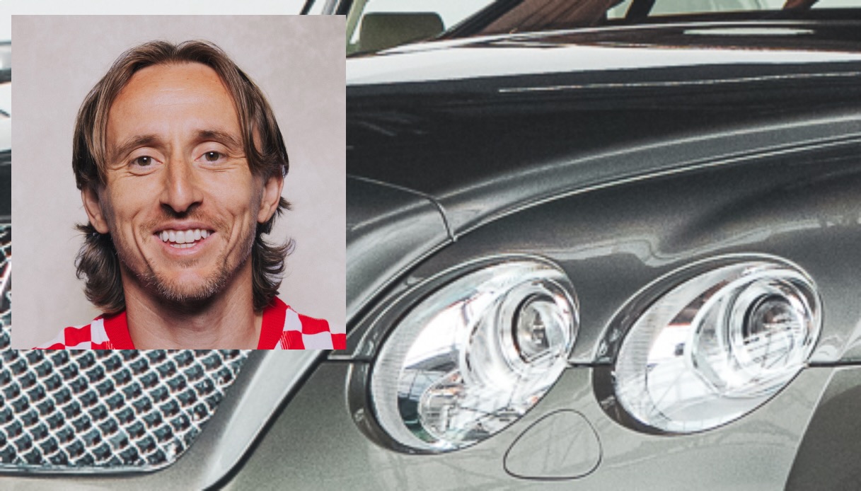 Che auto guida Luka Modric, l'eleganza sportiva che incanta fuori dal campo