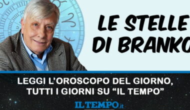 Oroscopo, le Stelle di Branko di giovedì 9 luglio: tutti i segni – Il Tempo