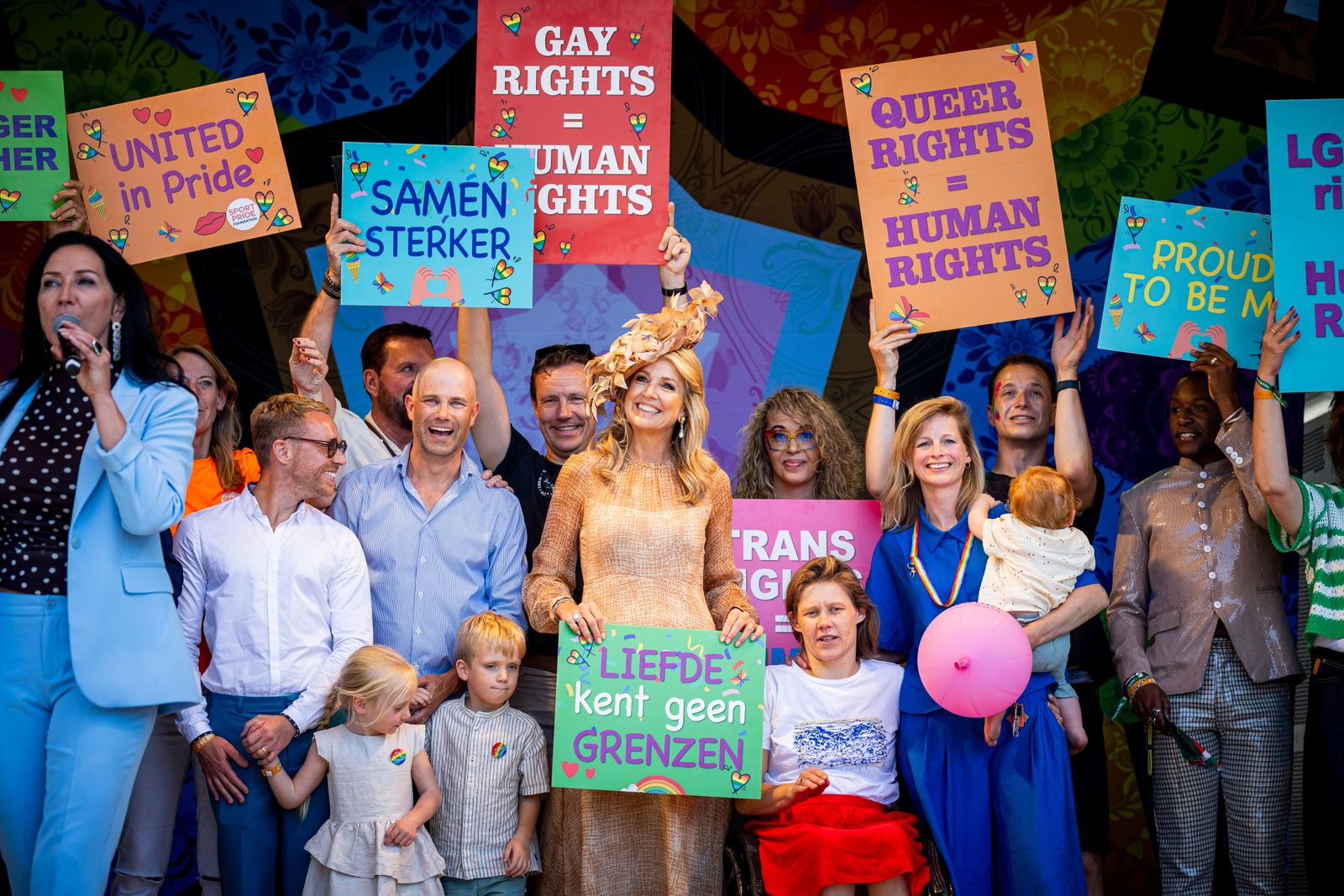 Mxima d'Olanda al WorldPride 2026 Amsterdam