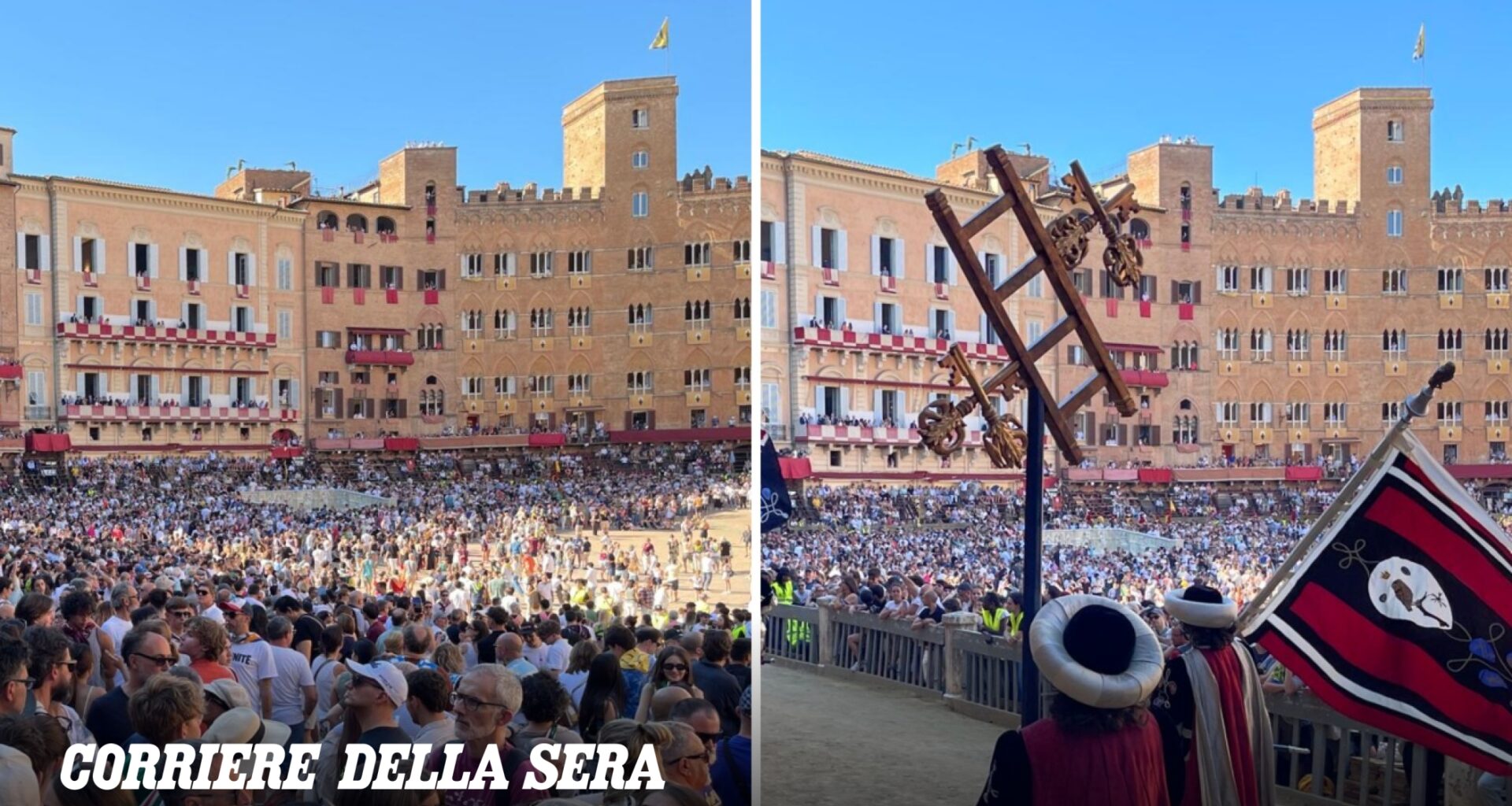 Palio di Siena luglio 2026 in diretta | La discesa al Campo del Corteo storico e alle 19,30 la Carriera