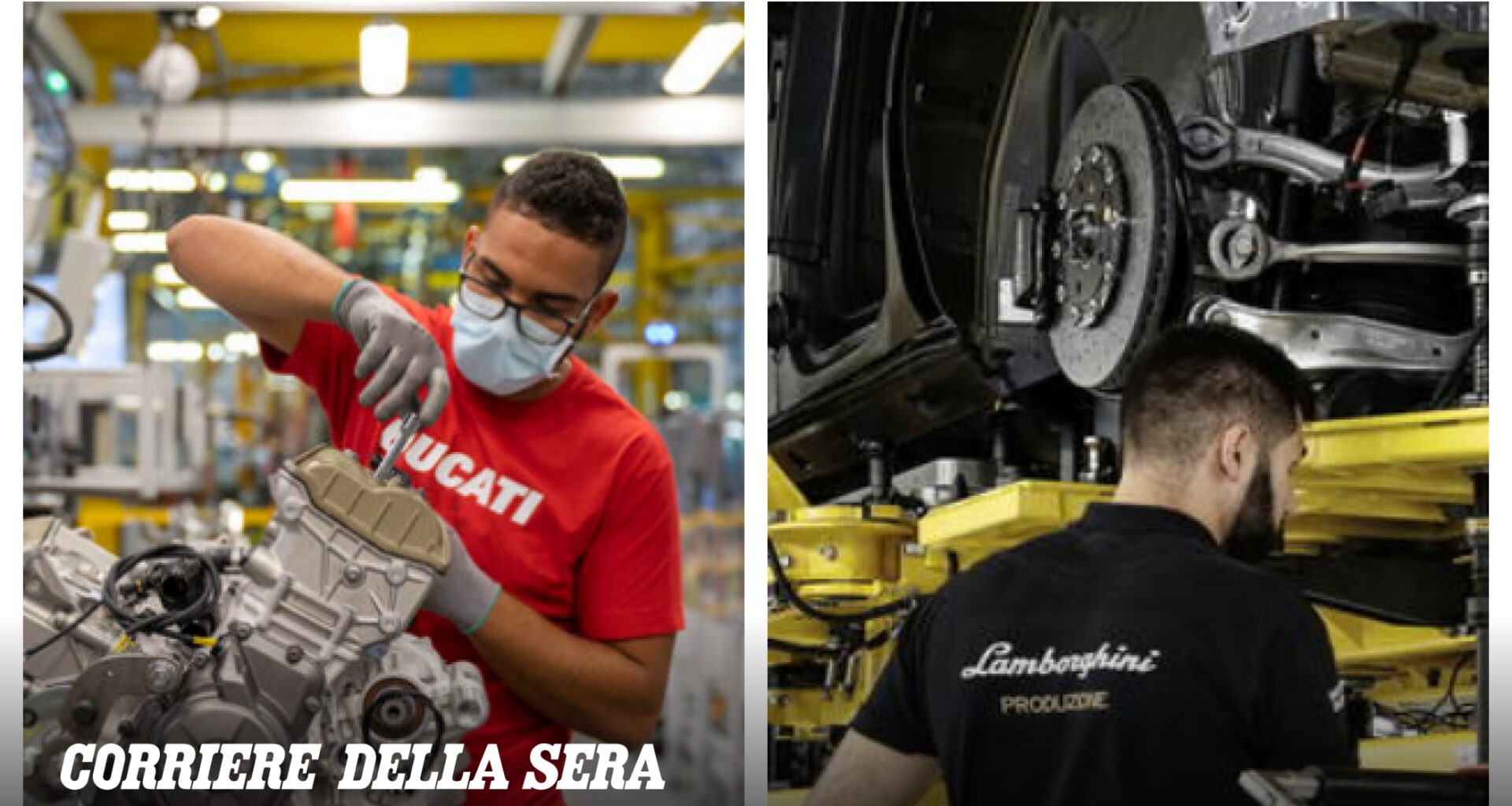 Cosa succede alla Ducati e alla Lamborghini, la crisi Audi-Wolkswagen e le ipotesi sui due gioielli della Motor Valley