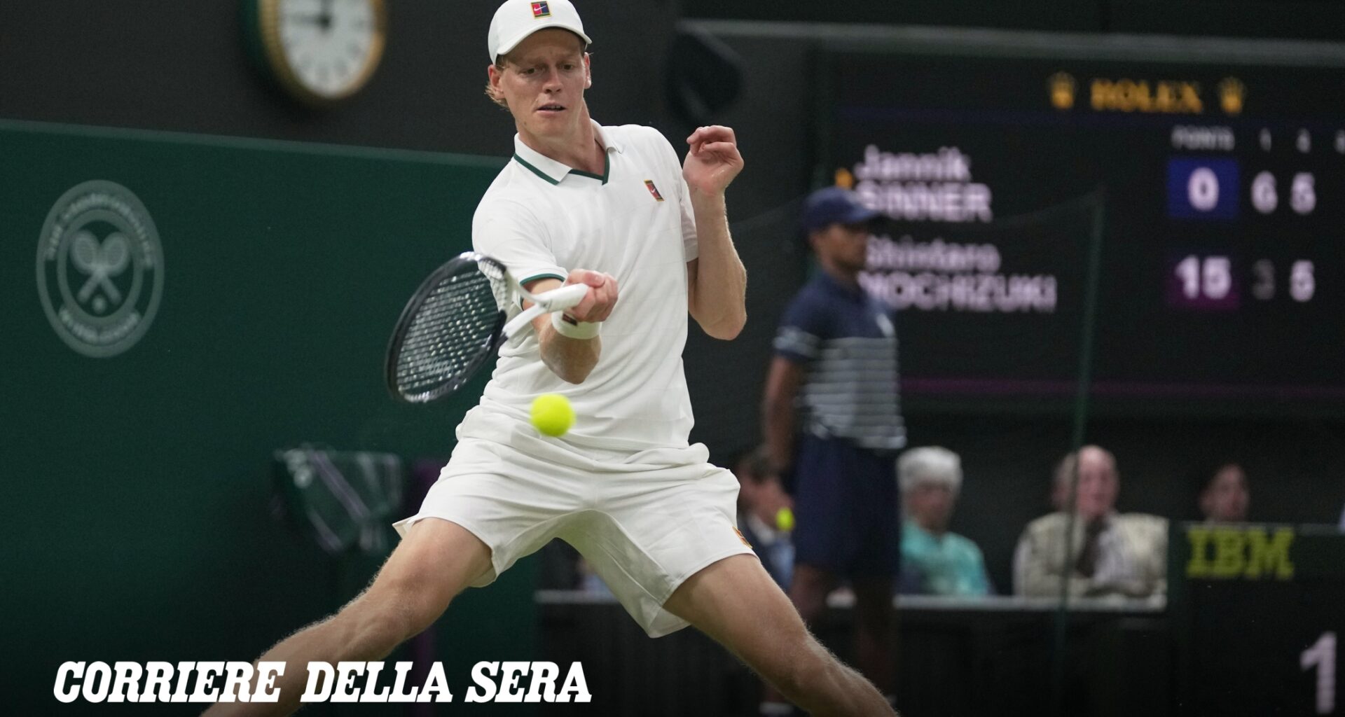 Dove vedere in tv Sinner-Struff, quarto di finale di Wimbledon 2026