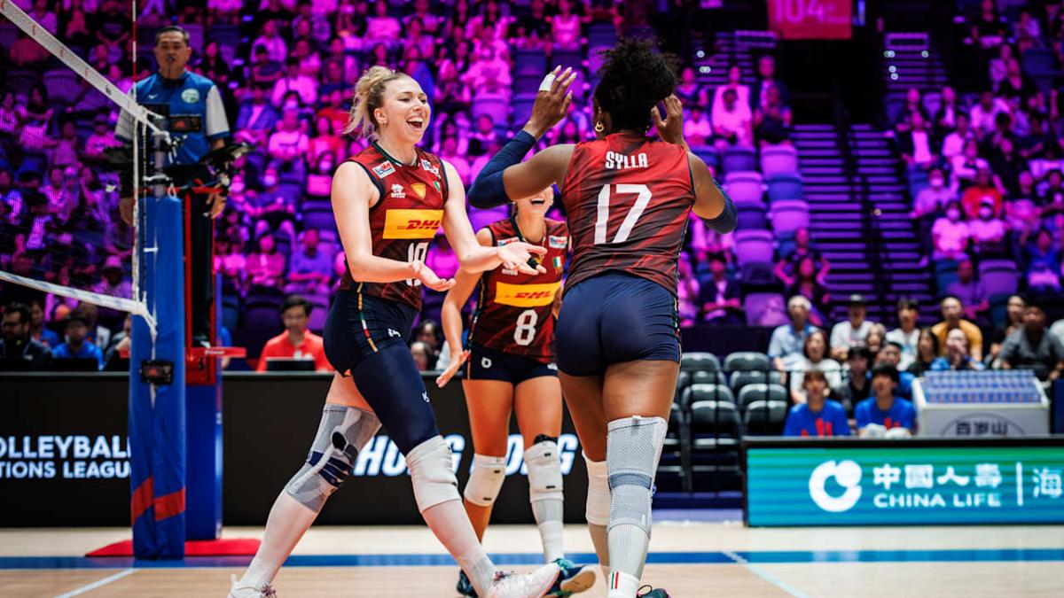 Nations League volley femminile: Italia-Ucraina 3-1,qualificazione blindata per le azzurre