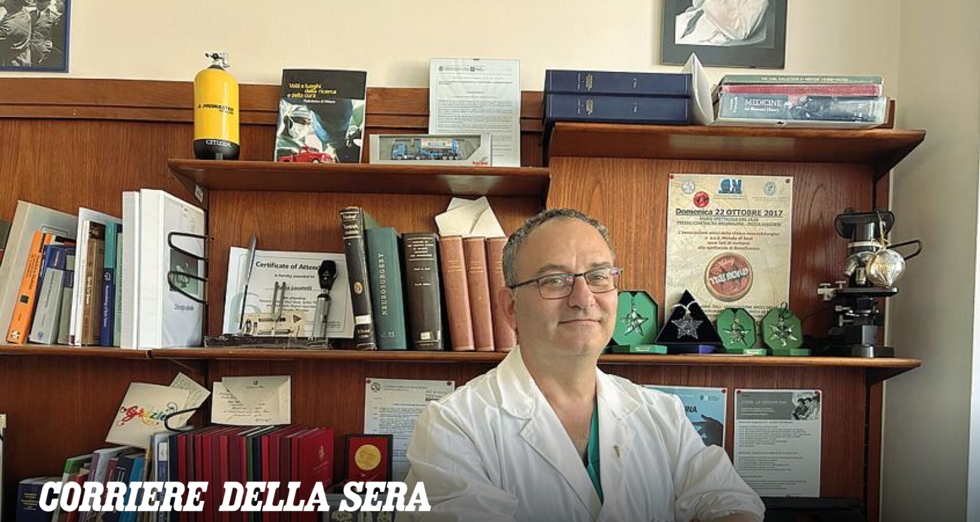 Marco Locatelli, neurochirurgo: «Il cervello non distingue i piaceri, cioccolato e sesso sono la stessa cosa. La palestra aiuta? Preferisco le spa»