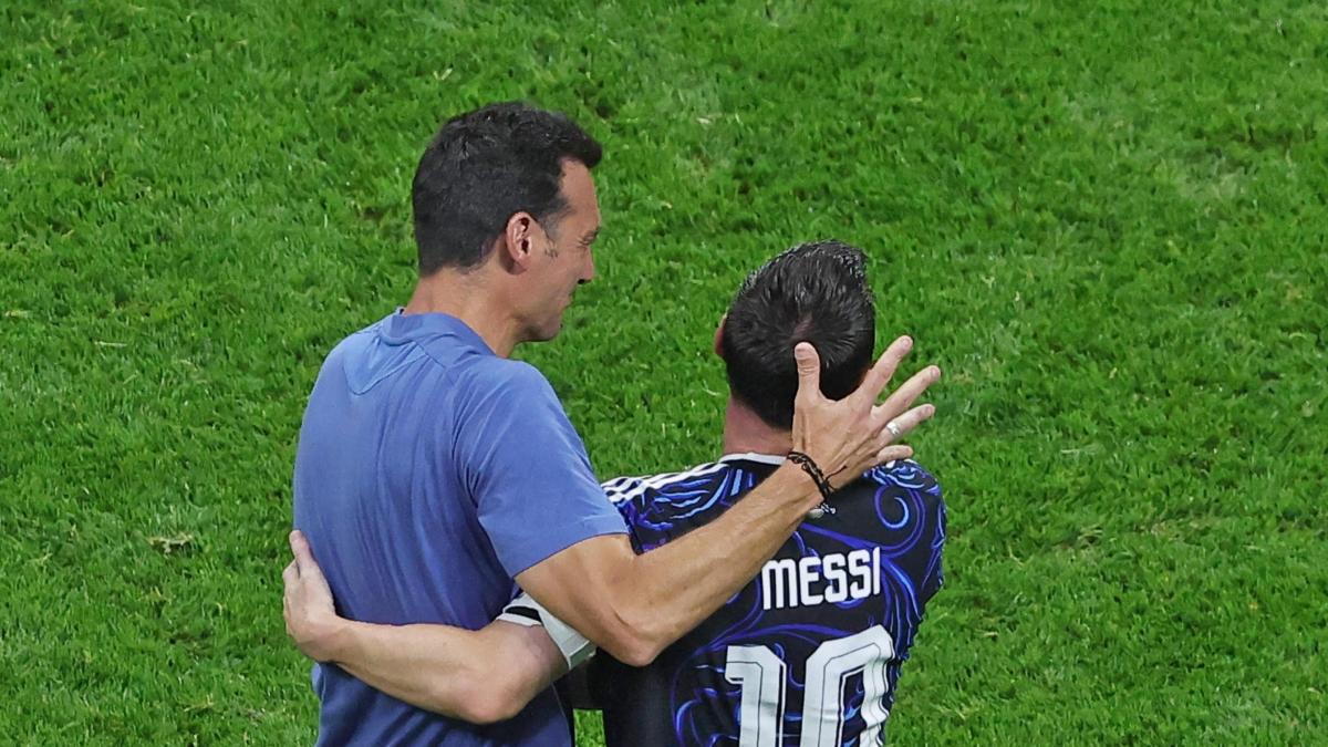 Scaloni: "I miei ragazzi come Indios". Messi: "Ho deciso al'ultimo di venire al Mondiale"