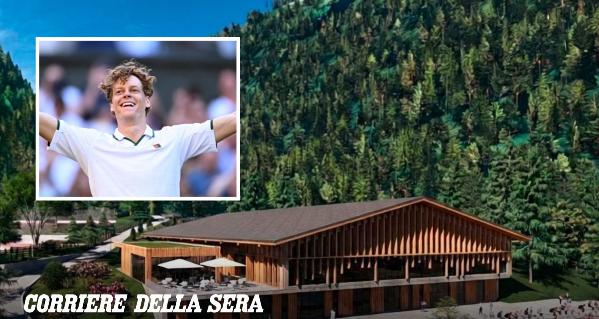 Effetto Sinner in Alto Adige, a Bronzolo (paese da 2.800 abitanti) ecco i nuovi campi da tennis da 7,7 milioni