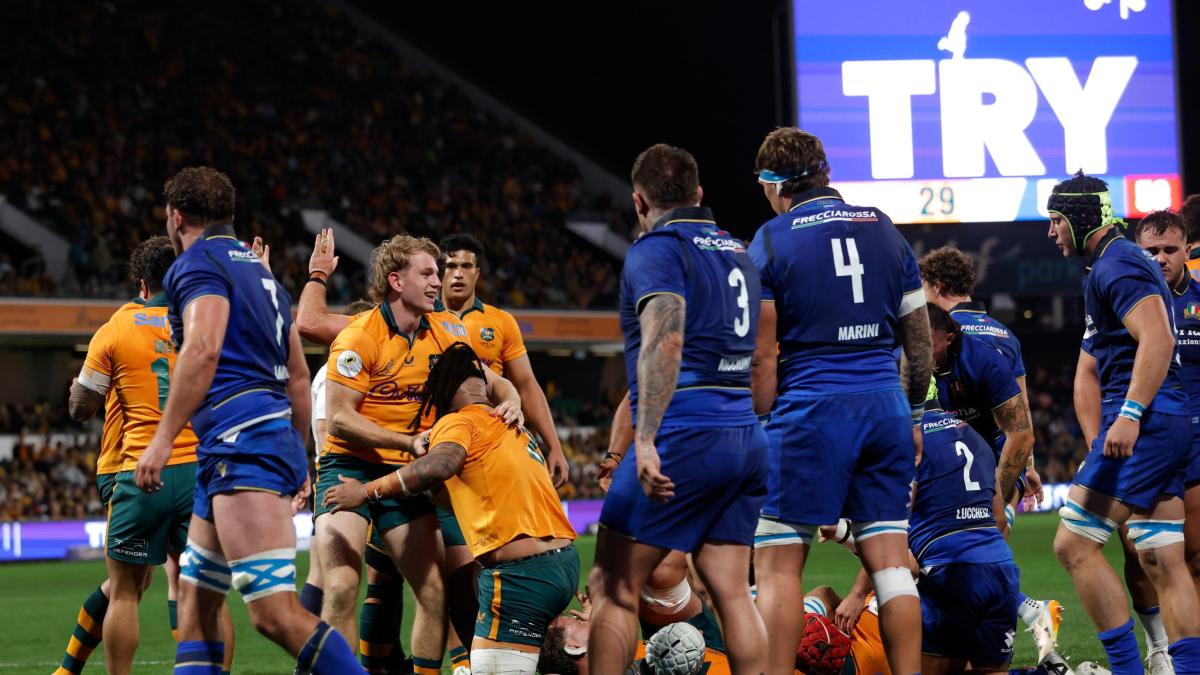 Rugby, Australia-Italia 57-10 | Gazzetta.it