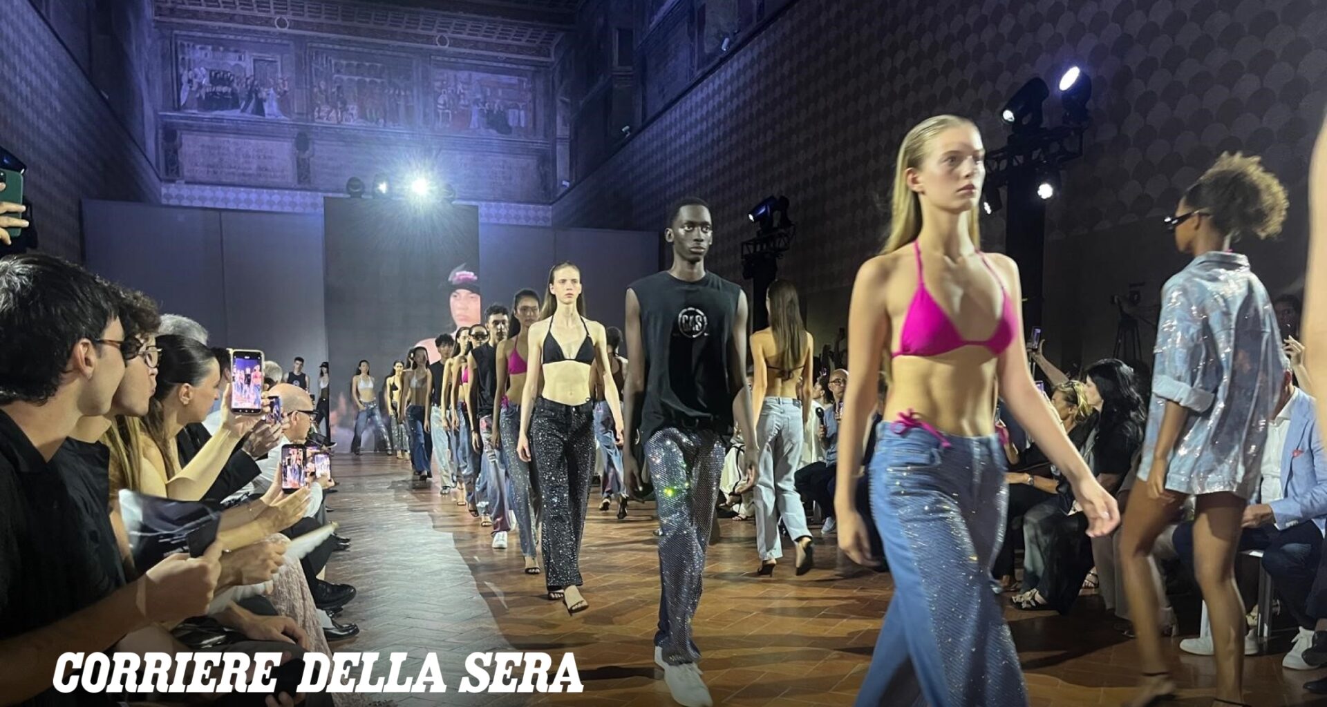 Roma, top model del futuro sfilano a Santo Spirito in Sassia: «Non sempre vince la bellezza, serve soprattutto personalità»