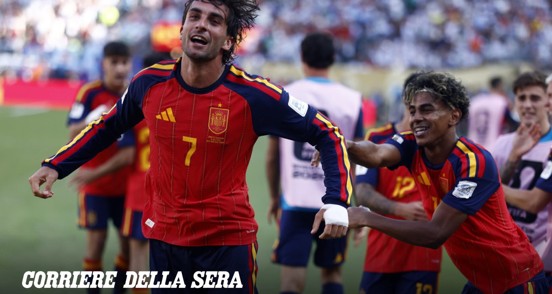 Pagelle Spagna-Argentina: Ferran nueve verissimo (8), Rodri architetto (7), Porro coraggio (6,5); Messi lento (5), Paredes nervoso (5) - Corriere della Sera