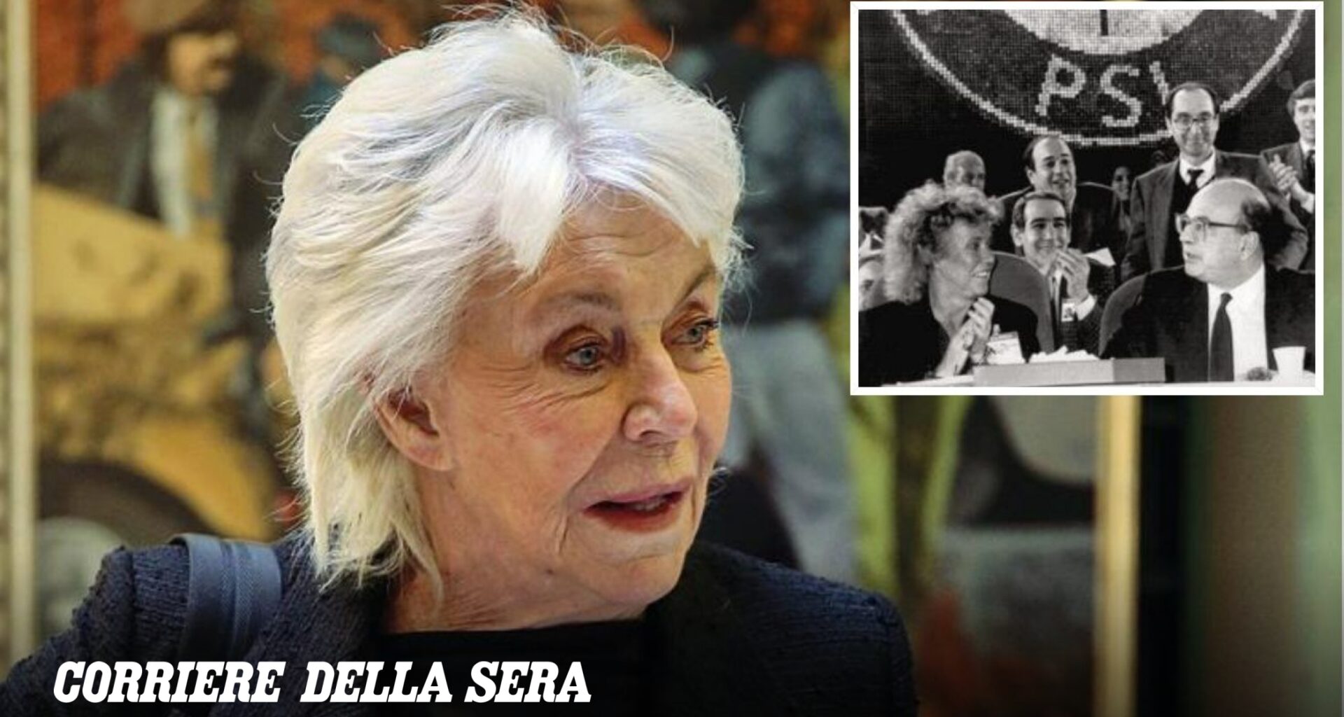 Margherita Boniver: «Impossibile resistere a Craxi, ma io ero solo un’amica. Se trovavo Di Pietro alla buvette mi giravo dall’altra parte»