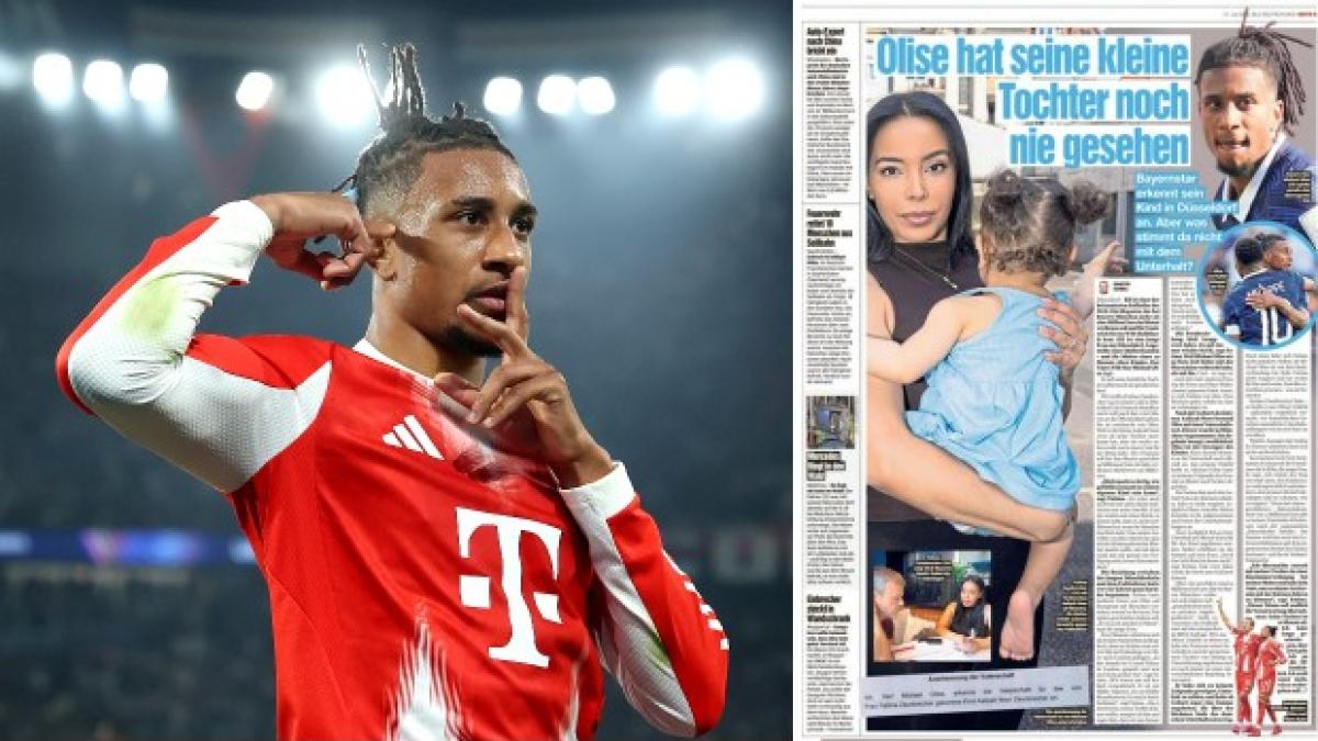 Olise, la figlia in Germania e gli alimenti: la denuncia della Bild