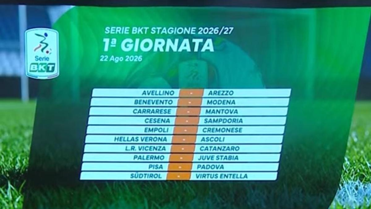 Serie B, il calendario del campionato 2026/2027 LIVE