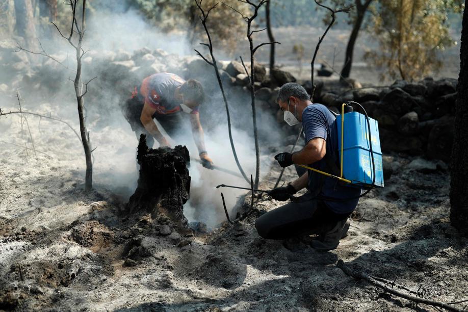 Le foto degli incendi in Francia