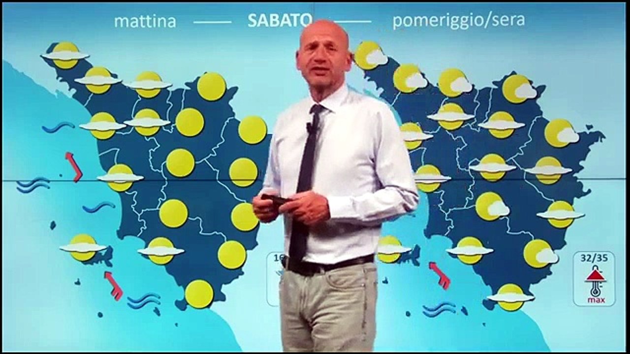 Domenica di temporali (anche forti) in Toscana. Ma la tregua dal caldo sarà breve: incubo agosto