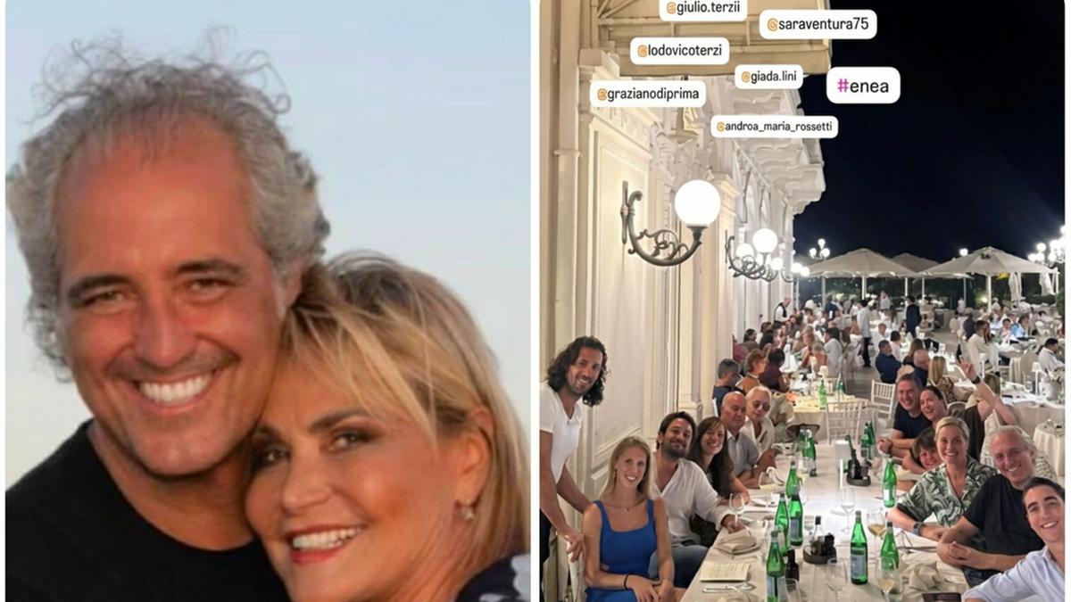 Simona Ventura e Giovanni Terzi, ottavo Ferragosto a Rimini