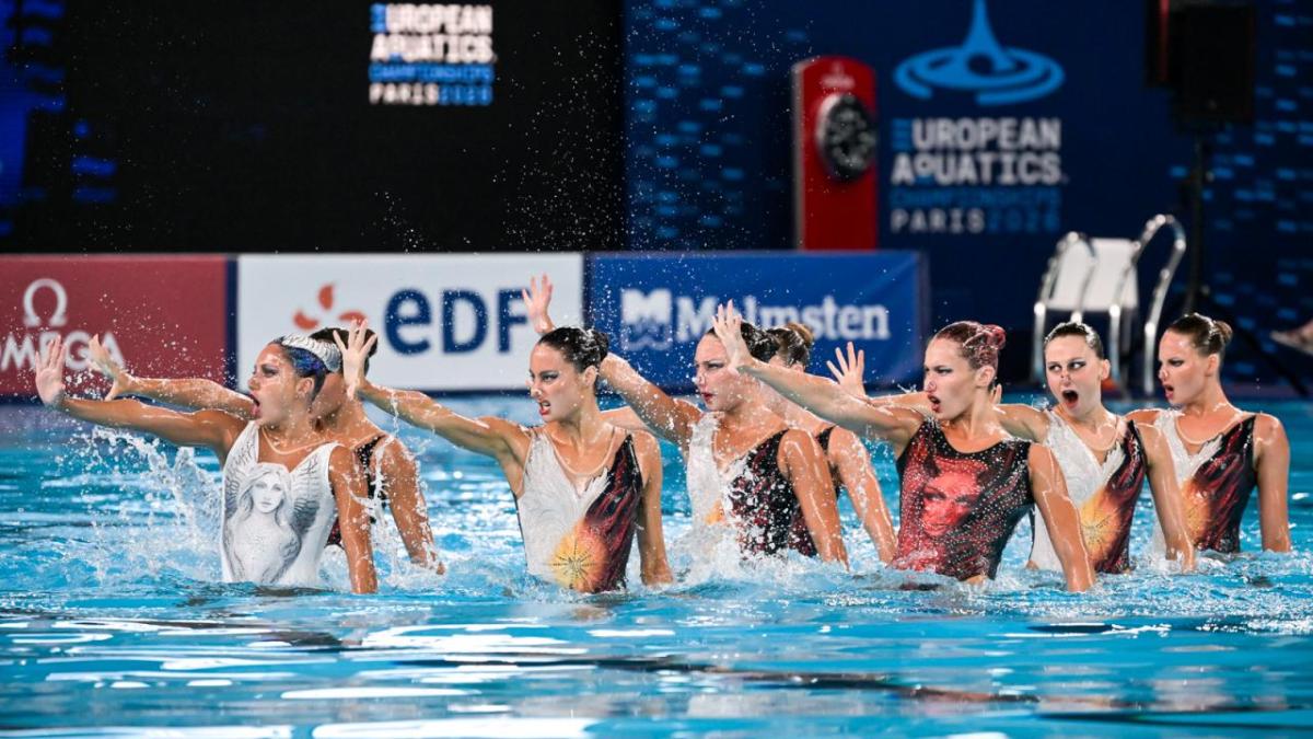 Europei di nuoto artistico: bronzo all'Italia donne nel libero