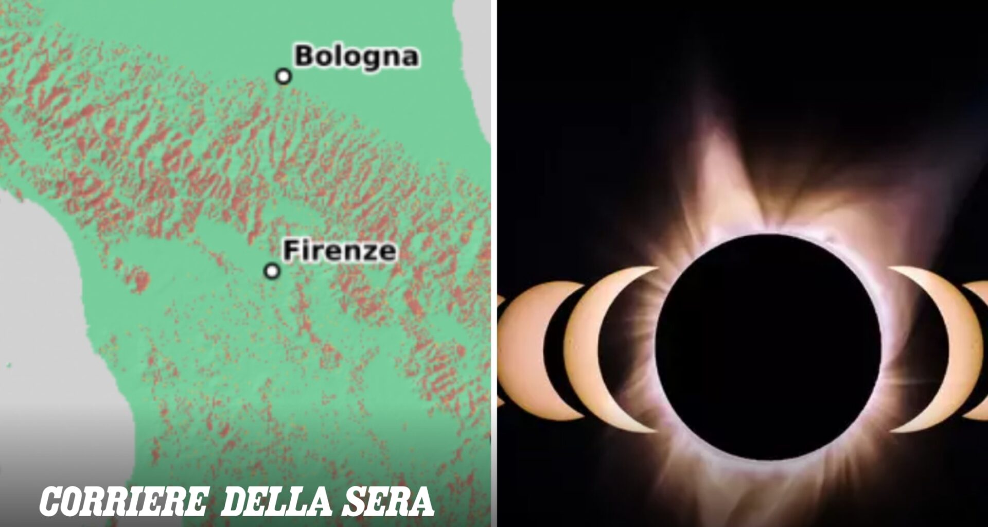 Dove vedere in Toscana l'eclissi parziale di sole del 12 agosto 2026: la mappa delle località e gli orari di maggiore visibilità