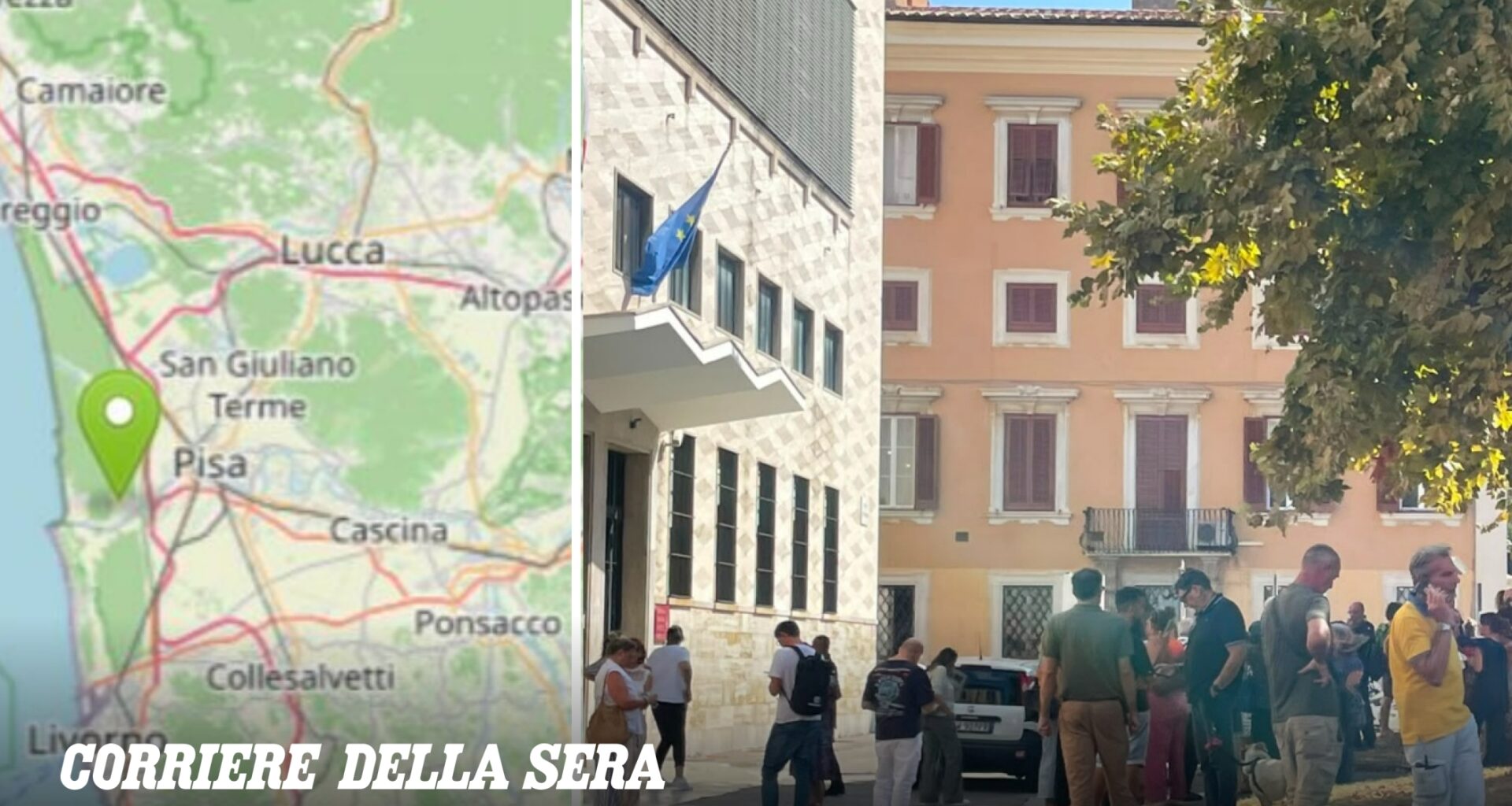 Terremoto a Pisa, scossa di magnitudo 4.3 avvertita anche a Livorno e Lucca e nella Toscana Nord