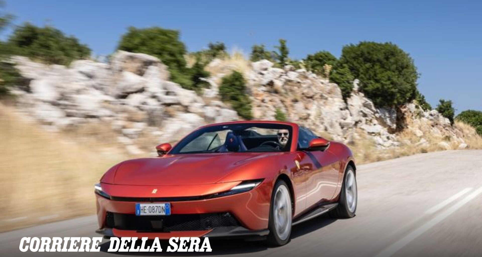 Ferrari Amalfi Spider: come va la 2+2 a tetto aperto. La prova in Grecia
