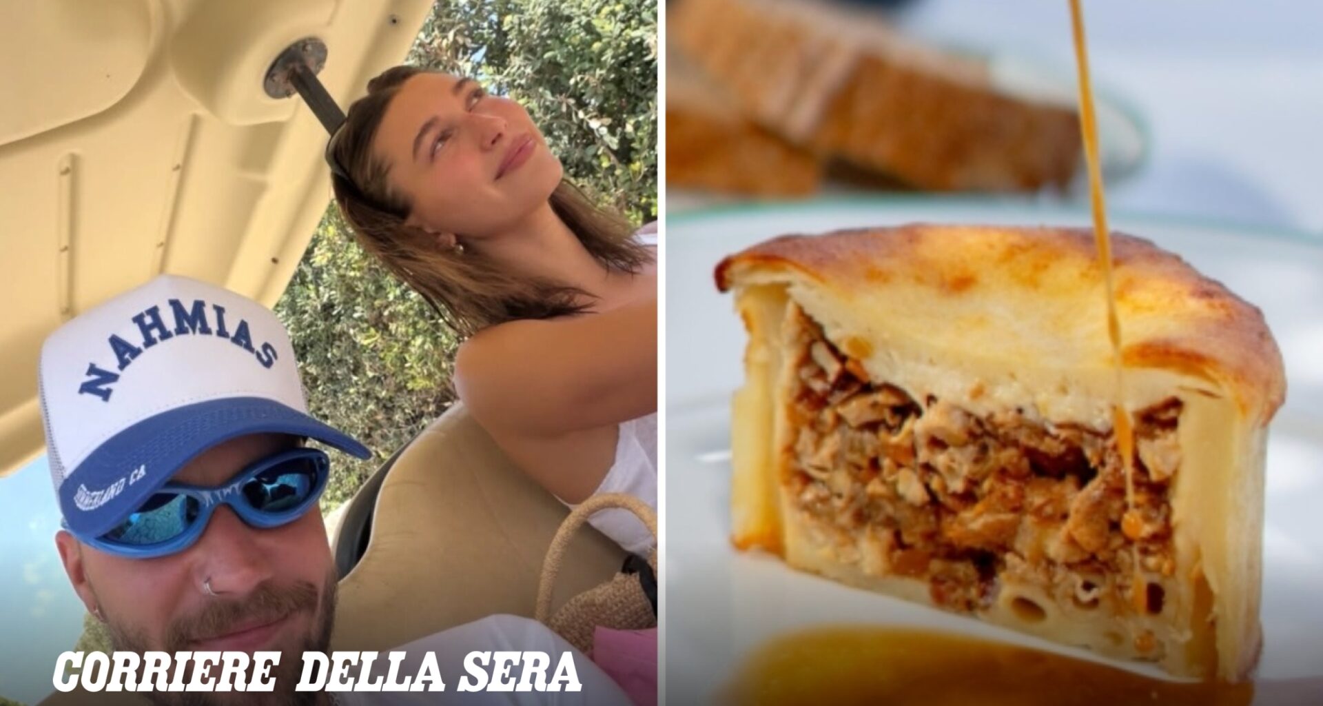 L’estate siciliana di Justin Bieber e Hailey Baldwin: dalla spesa a Panarea alla cena con timballo, granita e cassata