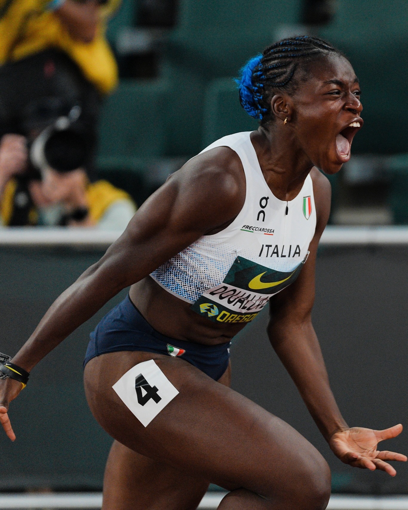 Kelly Doualla Mondiali Under 20 bronzo 100 metri Atletica Italiana