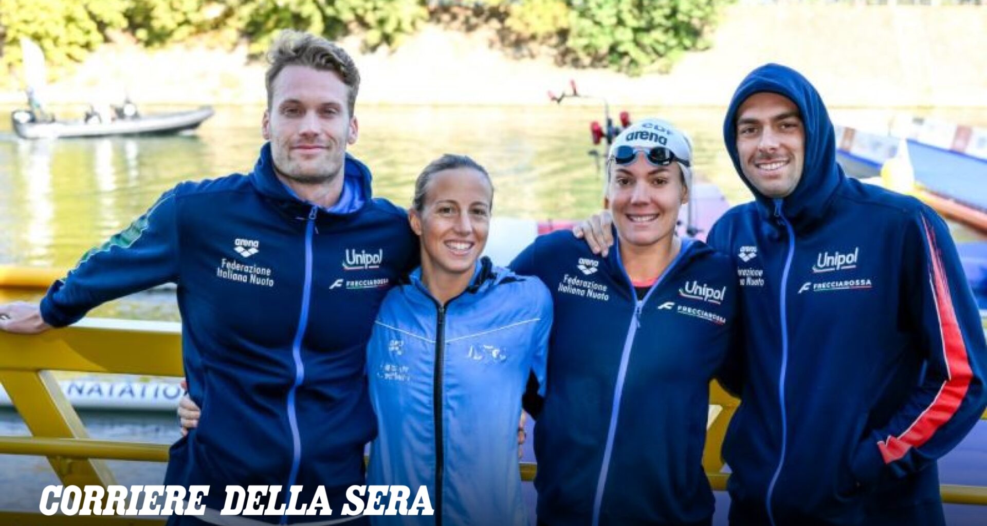 Europei di nuoto, argento per l'Italia nella staffetta mista in acque libere: super rimonta con Paltrinieri. Cosetti, argento nei tuffi