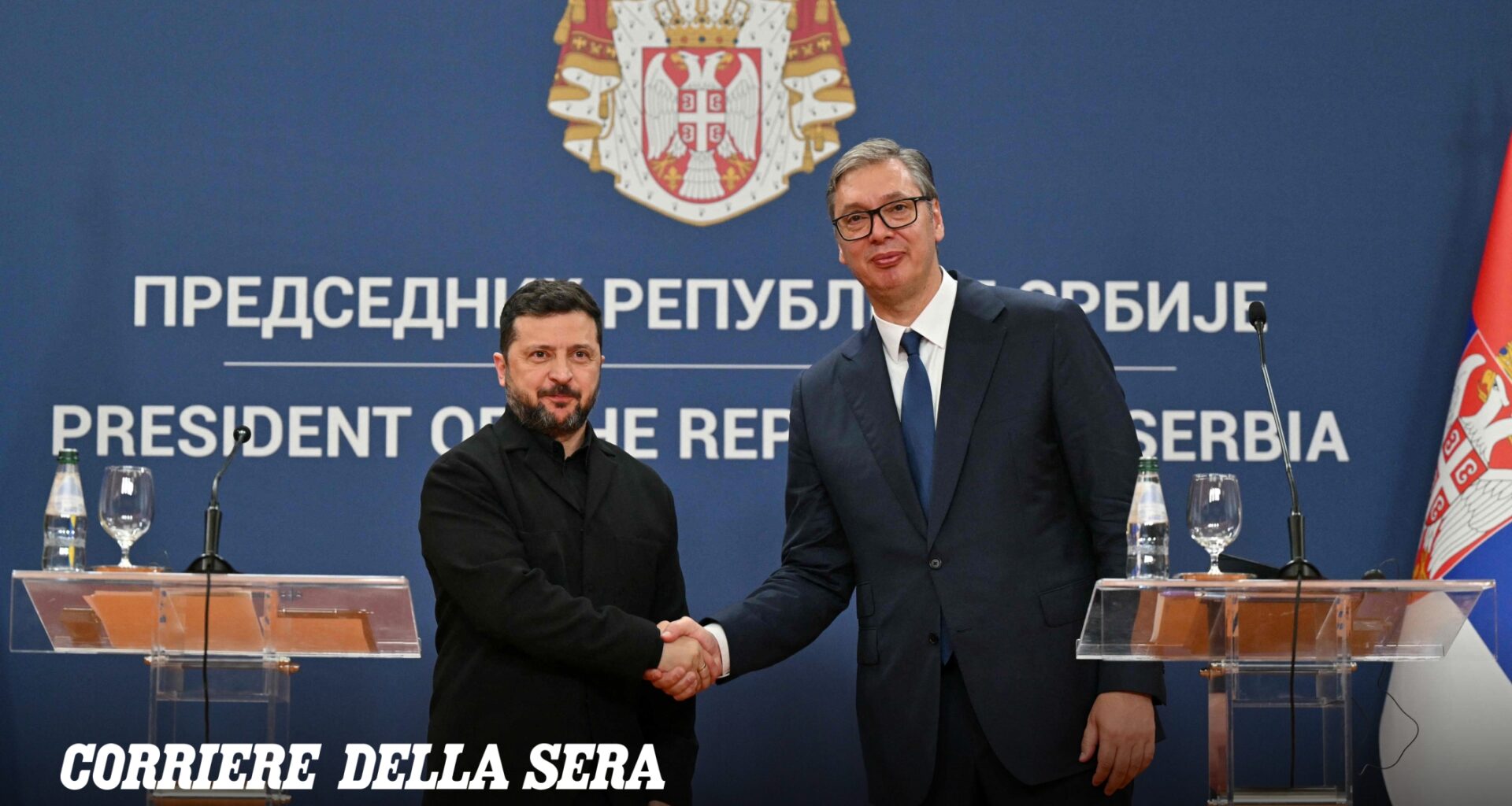 Guerra Ucraina-Russia, le notizie in diretta | Drone dalla Romania esplode in Bulgaria. Zelensky incontra Vucic a Belgrado: «L'Ucraina non ha più centrali elettriche intatte». Raid russi nella notte su Kiev