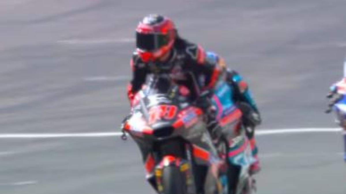Moto2, Gonzales esulta un giro prima e termina 14°