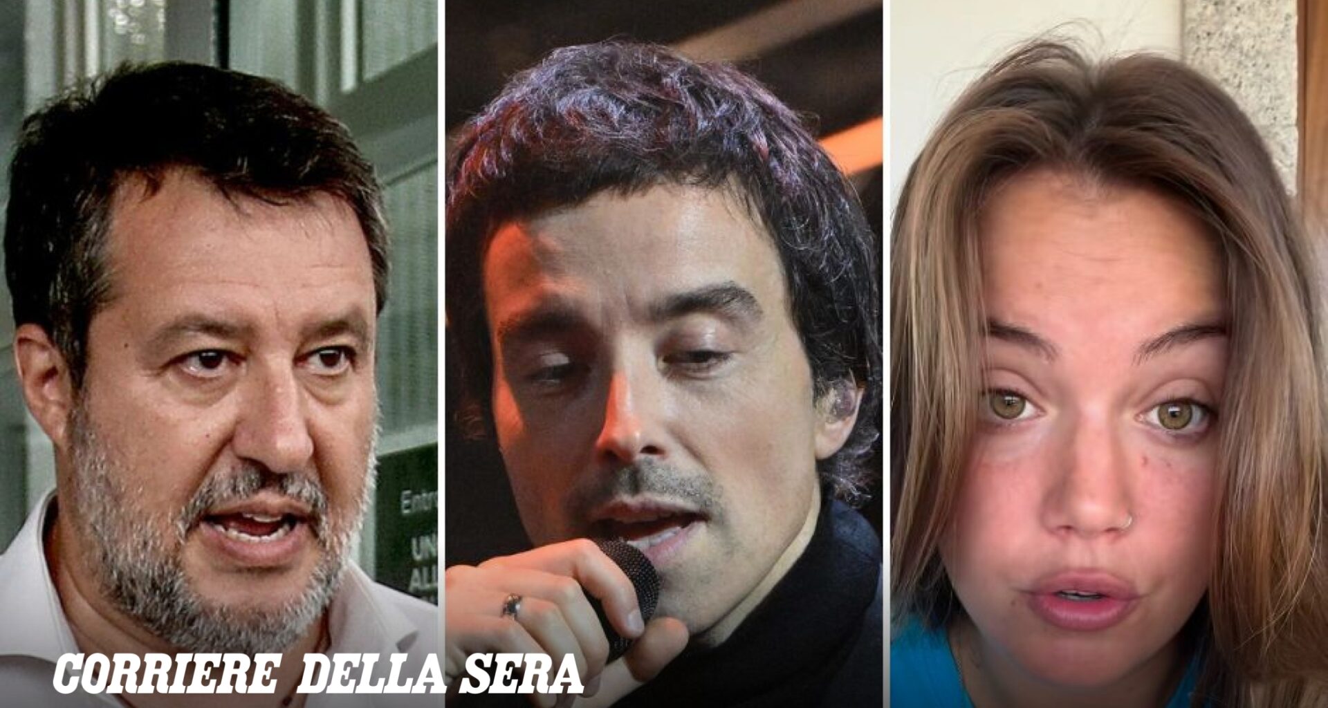Spettatrice contesta la presenza di Salvini al concerto di Diodato per Faber. Alice De André: «Mio nonno gli avrebbe chiesto cosa ci faceva lì». Dori Ghezzi: «Ma lei non l'ha conosciuto»