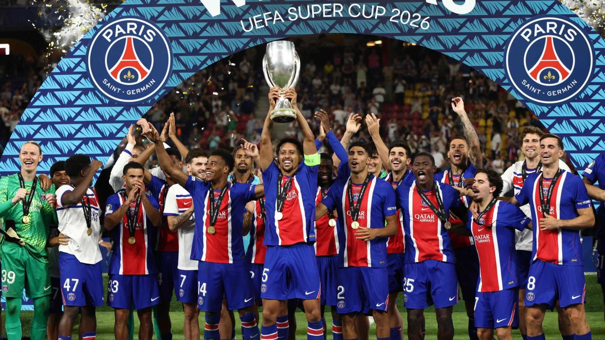 Supercoppa Europea, vince il Psg che batte 2-1 l'Aston Villa