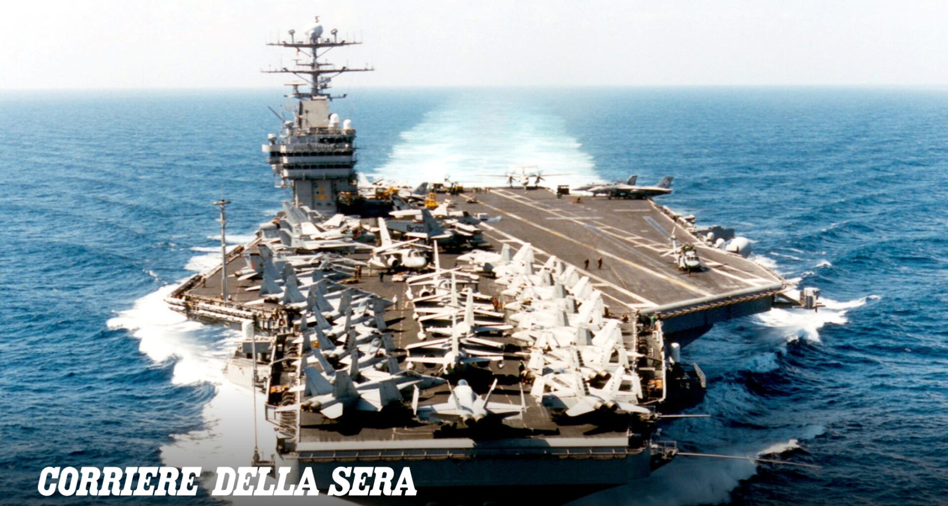 La portaerei Usa Washington è in navigazione per sostituire la Lincoln, il cui equipaggio dava segni di esaurimento