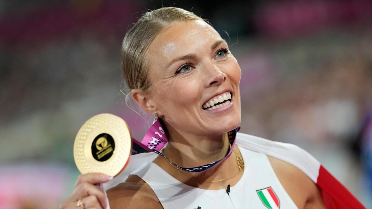 Europei Dariya Derkach, oro nel salto triplo: "È la serata più bella della mia carriera"