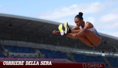 Atletica, la settima giornata degli Europei: Larissa Iapichino vola sopra tutte ed è medaglia d'oro nel salto in lungo, oro per la 4x400 maschile azzurra, bronzo per quella femminile l'Italia vince il medagliere