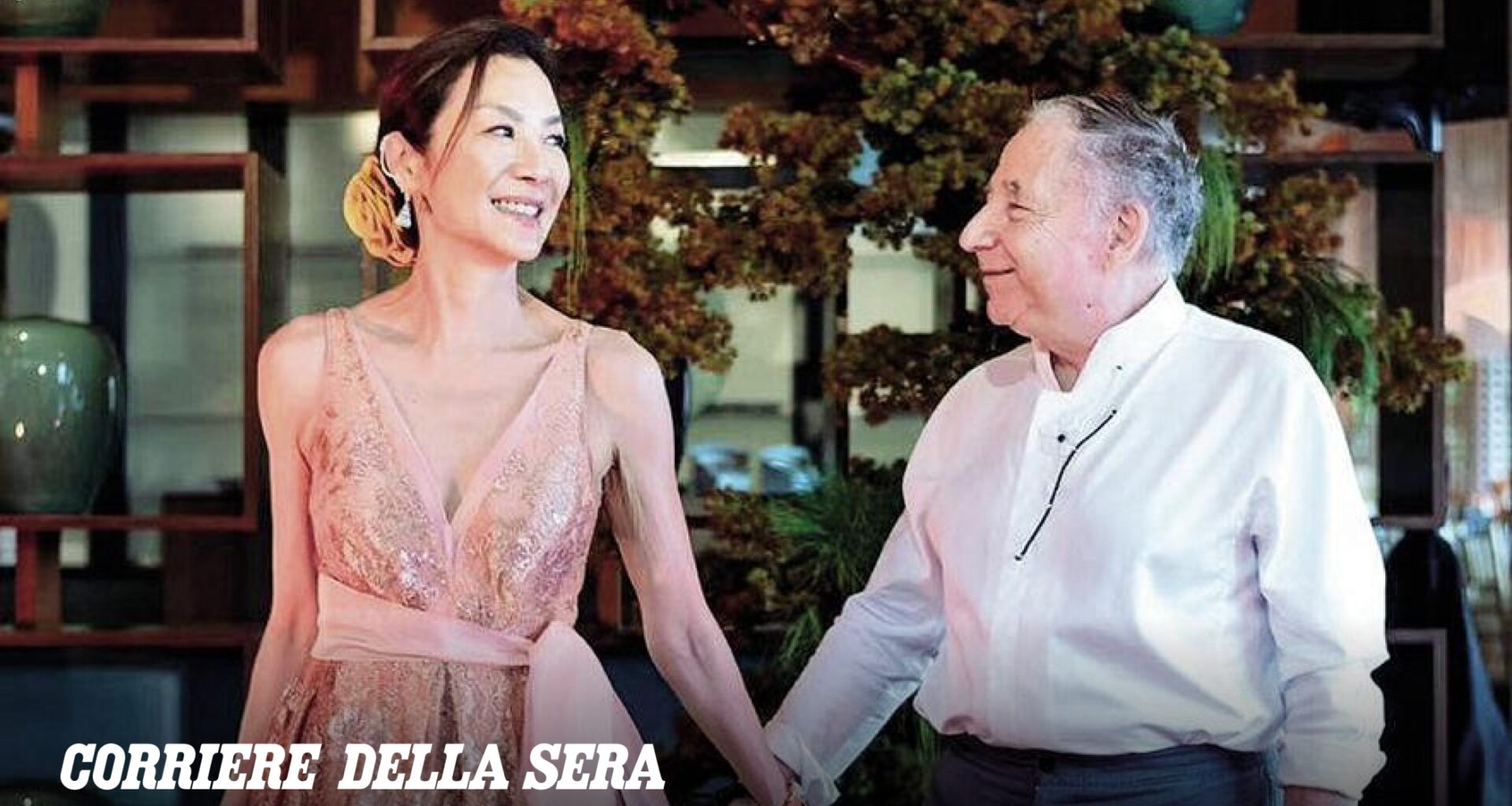 Jean Todt e la moglie Michelle Yeoh: «Fu Schumacher a dirmi di scriverle e mi insegnò a mandarle gli sms». «La proposta? A cena a Bologna, poi lo feci aspettare 6.992 giorni»