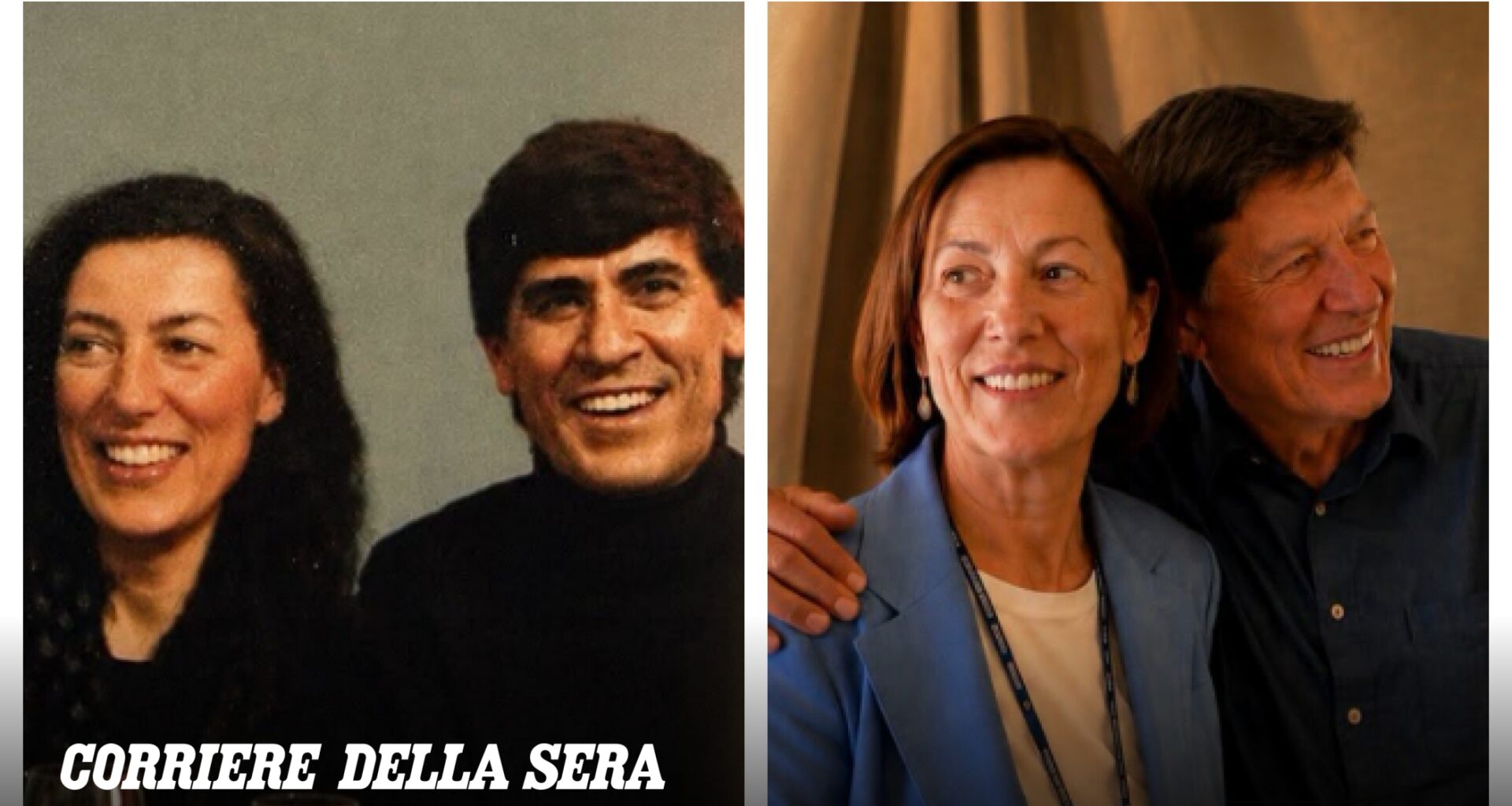 Gianni Morandi e Anna Dan, 32 anni insieme. Il primo incontro su un campo di calcio, lei gli diede il numero sbagliato: «La sposerei altre cento volte»