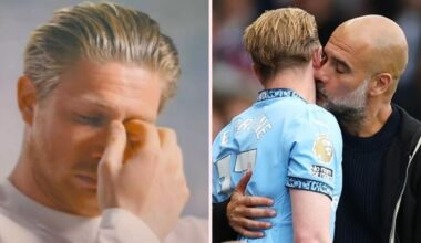 De Bruyne e le lacrime per l'addio al City nel docufilm di Amazon - Foto