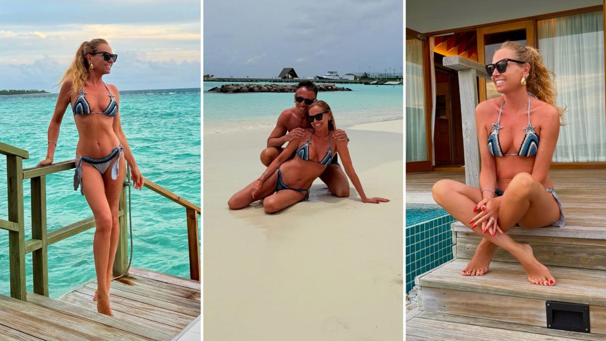 Federica Panicucci: l'estate tra le Maldive e Portofino