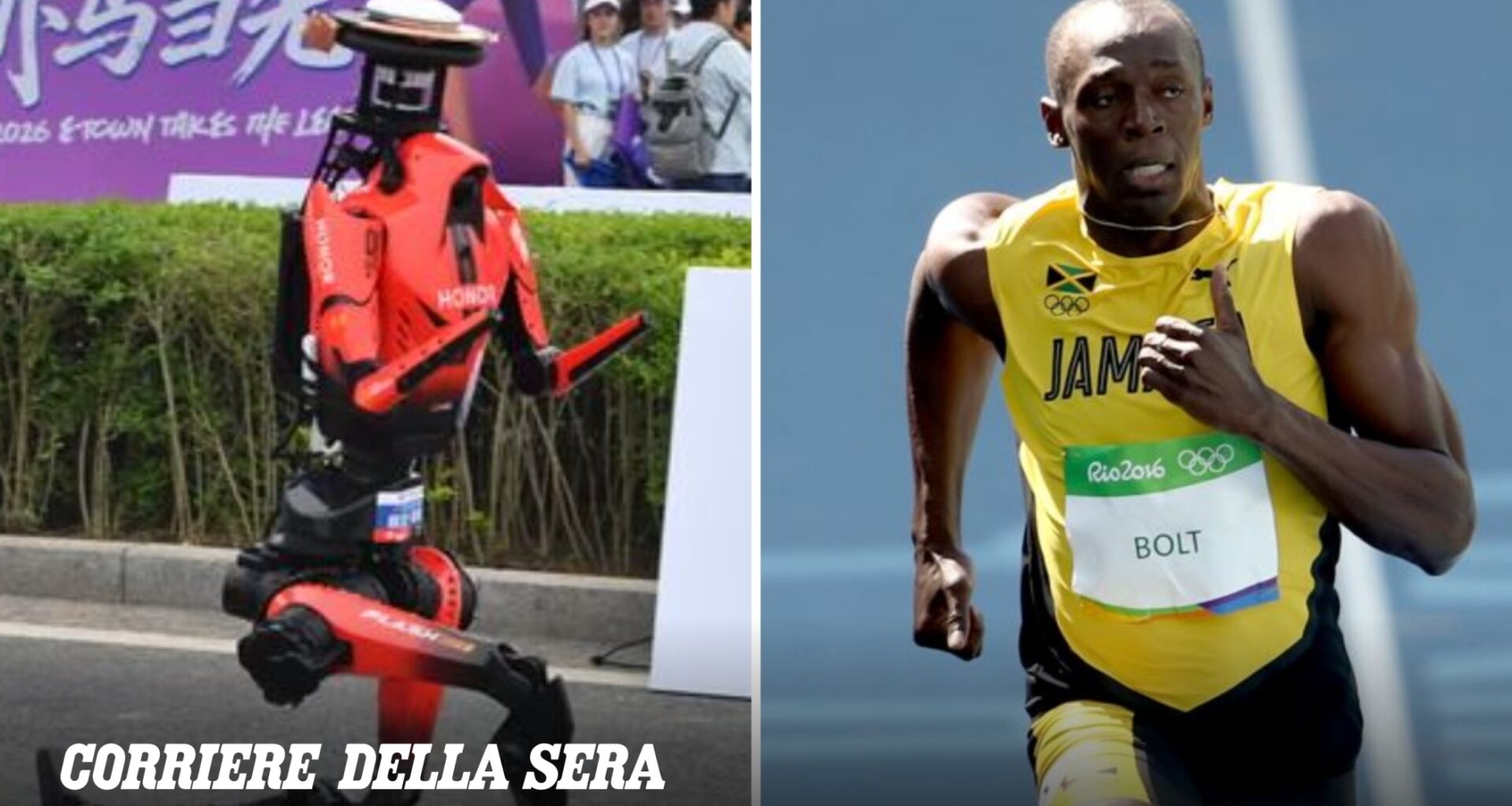 Robot umanoide corre i 100 m in 9.32, più veloce dei 9.58 del record del mondo di Bolt
