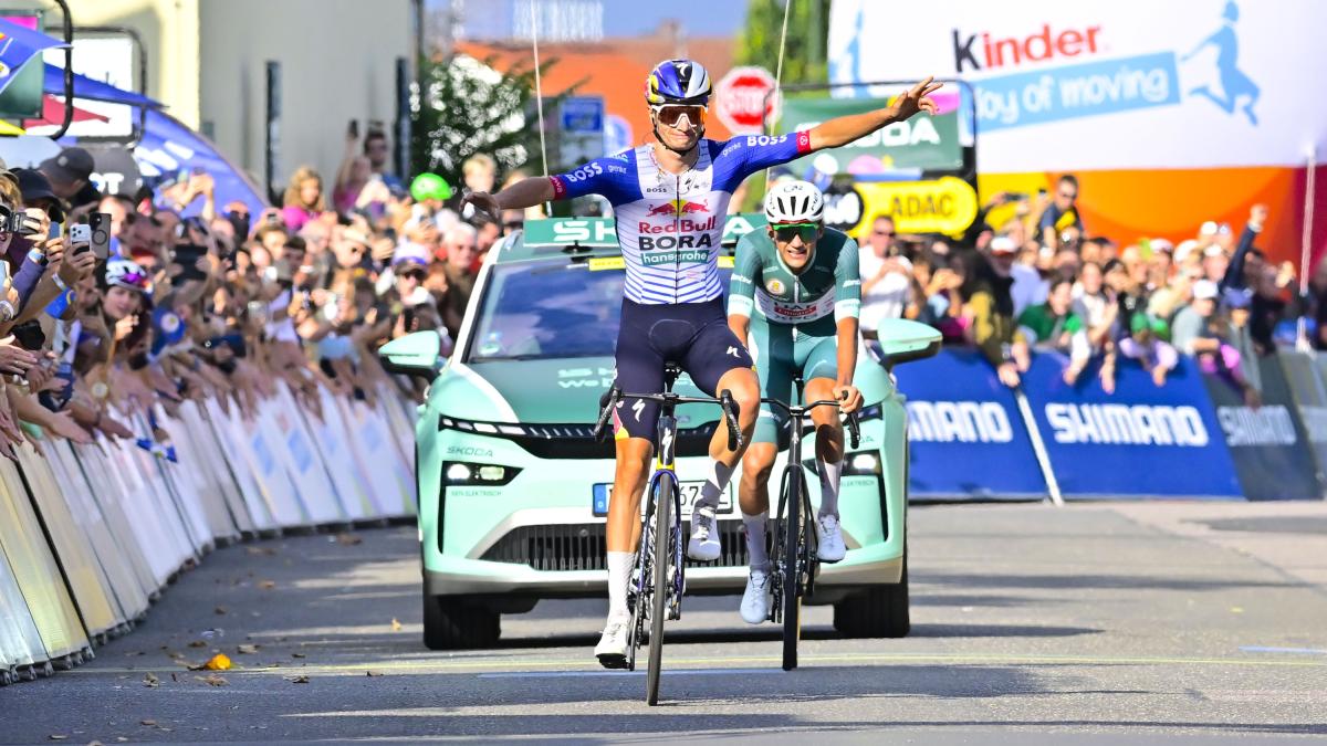 Giro di Germania, successo di prestigio per Pellizzari: battuto Del Toro